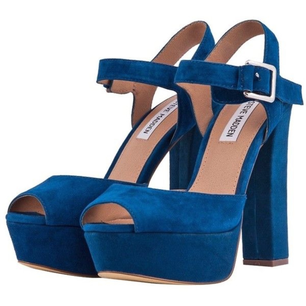 Steve Madden Jillyy Platform Peep Toe Heel Sandals